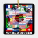 Recherche de drapeaux du monde ornements Football