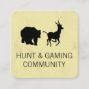 Recherche de chasses cartes visite Customer