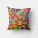 Recherche de fleur vintage coussins Abstrait