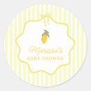 Recherche de hâte autocollants Baby shower au citron
