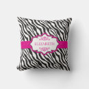 Recherche de zebra coussins Imprimé zèbre
