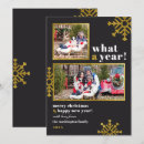 Recherche de noir et or noël invitations Famille