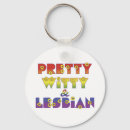 Recherche de humour lesbien porteclés Fierté