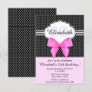 Recherche de pois noir blanc invitations Filles