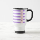 Recherche de rayures violettes tasses Monogramme