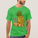 Recherche de ananas drôle tshirts Nourriture