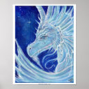 Recherche de dragons de wyvern art Bleu
