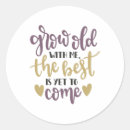 Recherche de vieilli autocollants Typographie