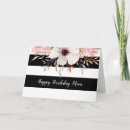 Recherche de rayures noires et blanches vœux cartes Pour elle