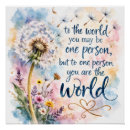 Recherche de pissenlit posters Citation inspirante