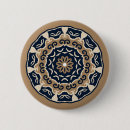 Recherche de mandala coloré badges Motif