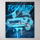 Recherche de voiture bleue posters Pour lui