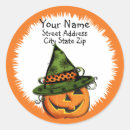 Recherche de jack o lanterns autocollants Éffrayant