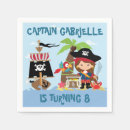 Recherche de pirate serviettes Fête des pirates