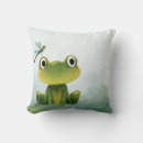 Recherche de grenouilles mignonnes coussins Illustration de grenouille