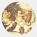 Recherche de louis wain autocollants Drôle
