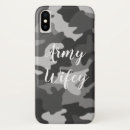 Recherche de camouflage gris iphone coques Armée