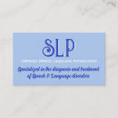 Recherche de pathologiste cartes visite Pathologiste du langage vocal