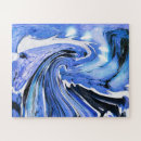 Recherche de art de roche puzzles Bleu