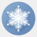 Recherche de flèche bleue autocollants Flocon de neige