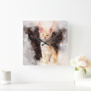 Recherche de chaton mignon horloges Chats