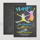 Recherche de saut 11x16 invitations Trampoline