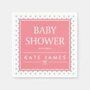 Recherche de polka rose et blanche Baby shower