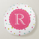 Recherche de motif de confettis coussins Monogramme