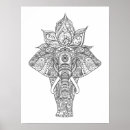 Recherche de éléphant mandala posters Coloriage
