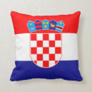 Recherche de drapeau de la croatie coussins Croate
