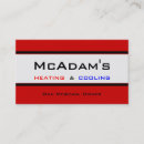 Recherche de chaleur cartes visite Air