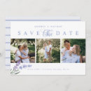 Recherche de 3 photo save the dates Bleu poussiéreux
