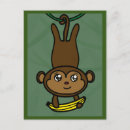 Recherche de banane heureuse cartes postales Singe