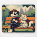 Recherche de chien vintage tapis souris Animal