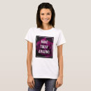 Recherche de floral pourpre rose tshirts Élégant