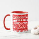 Recherche de noël espagnol tasses Rouge