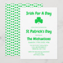 Recherche de irlandais invitations Jour de st patrick