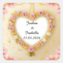 Recherche de couronne cœur autocollants Floral