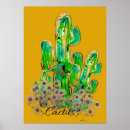 Recherche de cactus no art Abstrait