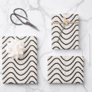 Recherche de motif moderne de chevron papier cadeau Blanc