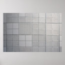 Recherche de motifs numériques de texture posters Gris