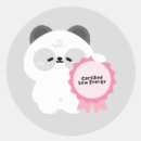 Recherche de panda heureux autocollants Amour