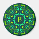 Recherche de kaléidoscope vert Monogramme