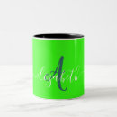Recherche de vert de néon tasses Couleur