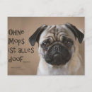 Recherche de hund posters Postkarte