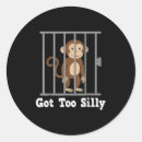 Recherche de singes drôles autocollants Famille