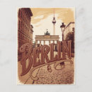 Recherche de mur de berlin cartes postales Porte de brandenburg