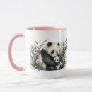 Recherche de maman panda tasses Fête des mères