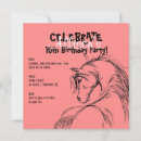 Recherche de tête de cheval invitations Poney