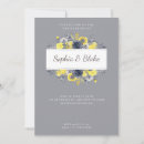 Recherche de de gris bleu mariage invitations Bouquet